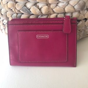 Pink Coach Change Purse